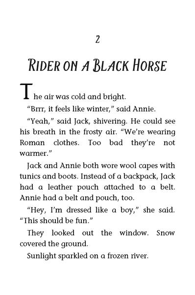 31 Warriors in Winter 2 Rider on a Black Horse -- 绘本听读宝在线台词全文