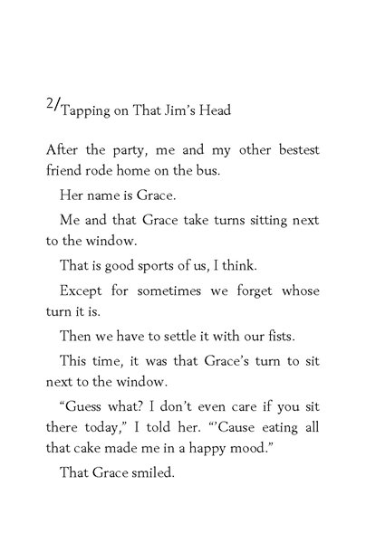 6 Junie B. Jones and That Meanie Jim's Birthday 2. Tapping on That Jim’s Head -- 绘本听读宝在线台词全文