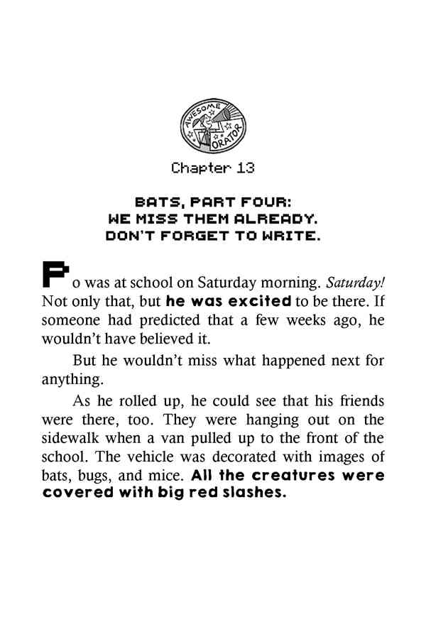 2 Night of the Bats Chapter 13 -- 绘本听读宝在线台词全文