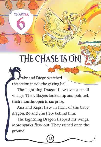 7 Search for the Lightning Dragon 6 The Chase Is On! -- 绘本听读宝在线台词全文