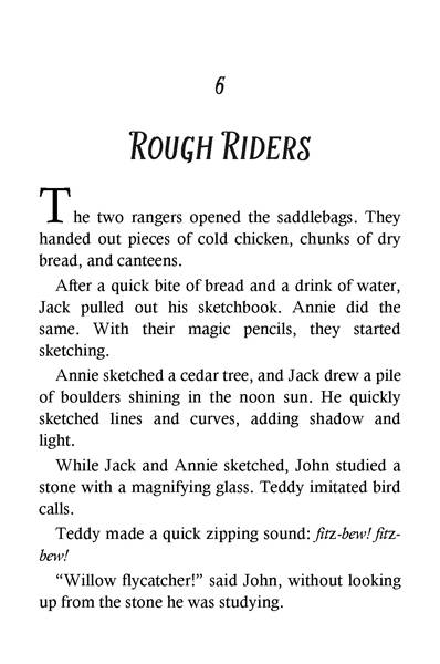35 Camp Time in California 6 Rough Riders -- 绘本听读宝在线台词全文