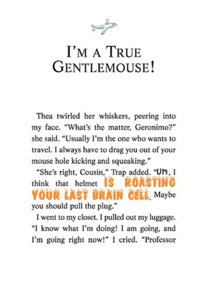 4 I'm Too Fond of My Fur! 06-I'M A TRUE GENTLEMOUSE! -- 绘本听读宝在线台词全文