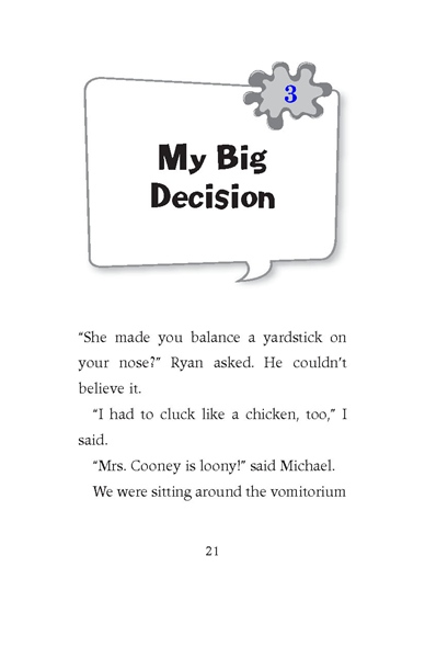 7 Mrs. Cooney Is Loony 3 Ch3-My Big Decision -- 绘本听读宝在线台词全文