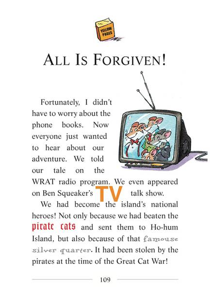 8-Attack of the Bandit Cats 25-ALL IS FORGIVEN! -- 绘本听读宝在线台词全文