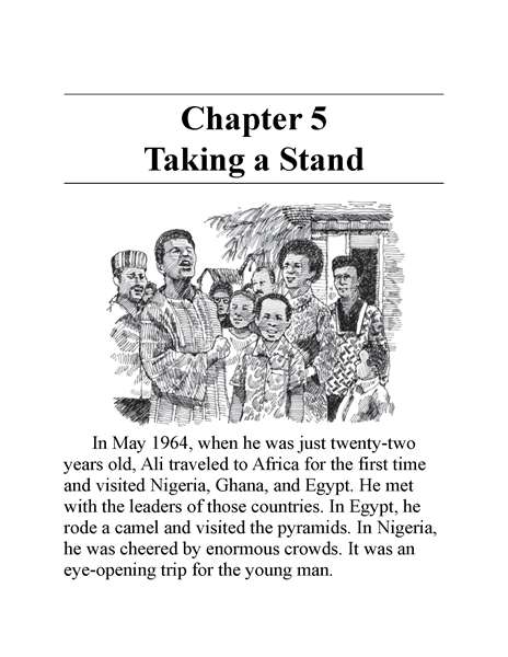 14 Who Is Muhammad Ali 6 Chapter 5 Taking a Stand -- 绘本听读宝在线台词全文