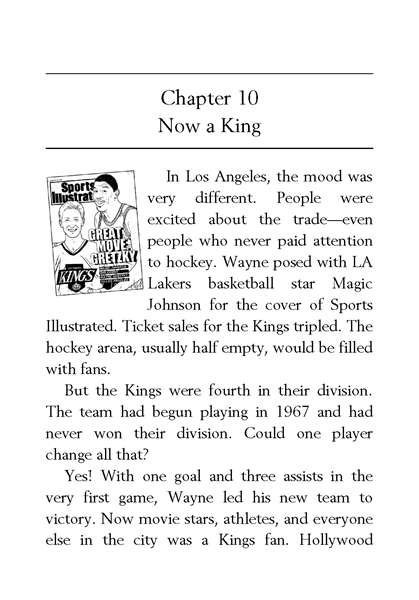 34 Who Is Wayne Gretzky 10 Now a King -- 绘本听读宝在线台词全文