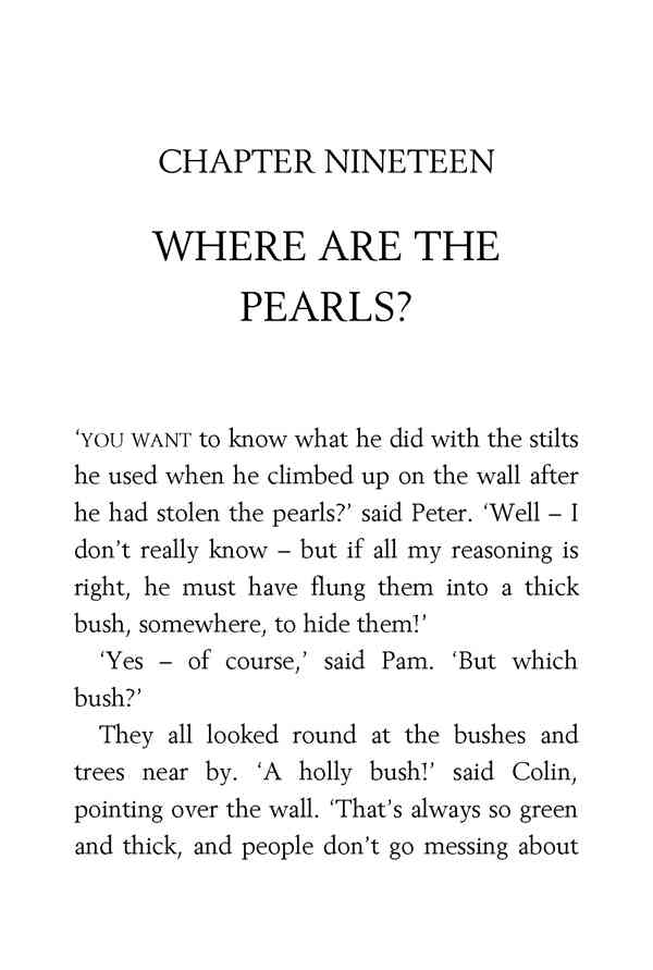 2 Secret Seven Adventure 19 WHERE ARE THE PEARLS -- 绘本听读宝在线台词全文