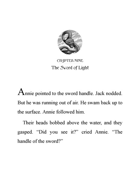 42 Summer of the Sea Serpent 9 Ch9-The Sword of Light -- 绘本听读宝在线台词全文