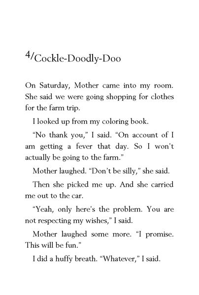 15 Junie B. Jones Has a Peep in Her Pocket 4. Cockle-Doodly-Doo -- 绘本听读宝在线台词全文