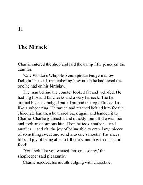 查理与巧克力工厂 11 The Miracle -- 绘本听读宝在线台词全文