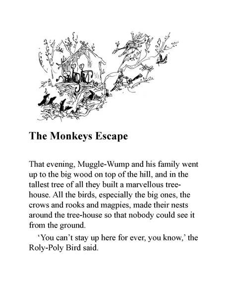 蠢特夫妇 28 The Monkeys Escape -- 绘本听读宝在线台词全文