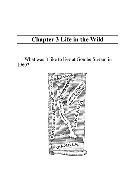 17 Who Is Jane Goodall 4 Chapter 3 Life in the Wild -- 绘本听读宝在线台词全文