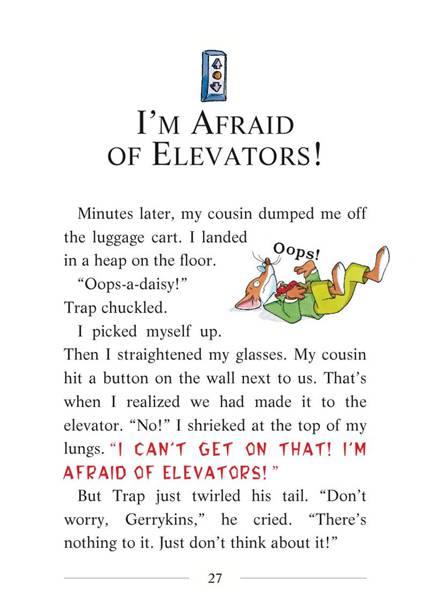 5 Four Mice Deep in the Jungle 09-I'M AFRAID OF ELEVATORS! -- 绘本听读宝在线台词全文
