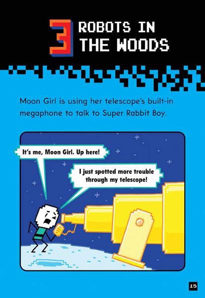 12 Super Rabbit Boy World 3 ROBOTS IN THE WOODS -- 绘本听读宝在线台词全文