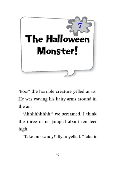 13 Mrs. Patty Is Batty 7 Ch7-The Halloween Monster! -- 绘本听读宝在线台词全文