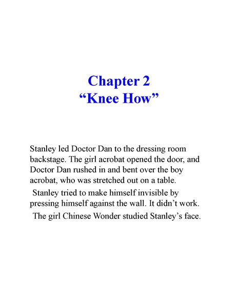 7 The Flying Chinese Wonders 2 Chapter 2 “Knee How” -- 绘本听读宝在线台词全文