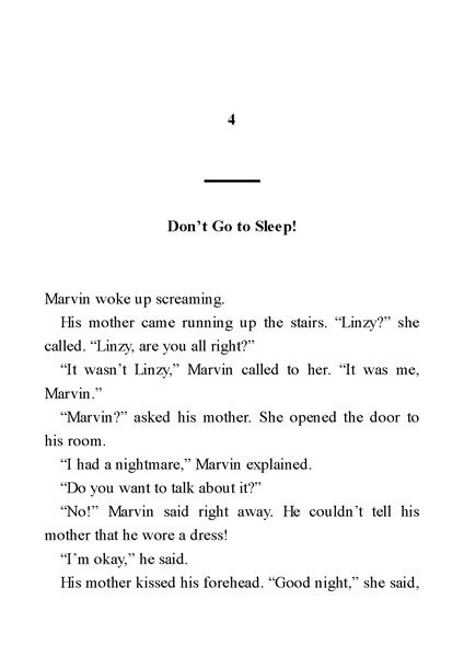 3.Is He a Girl 4. Don’t Go to Sleep! -- 绘本听读宝在线台词全文