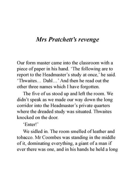 好小子 05 Mrs Pratchett's revenge -- 绘本听读宝在线台词全文