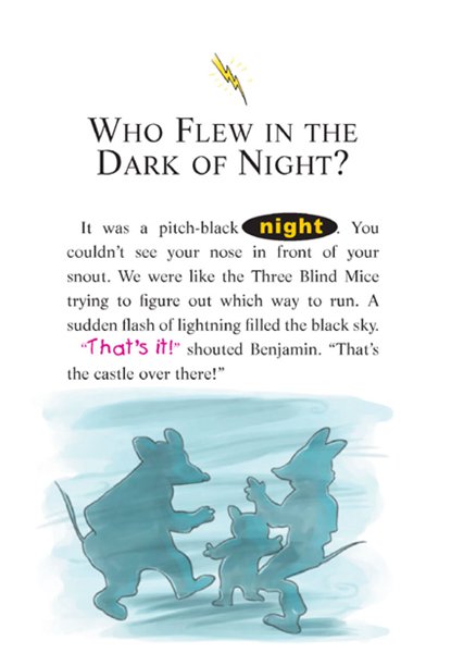 7-Red Pizzas for a Blue Count 07-WHO FLEW IN THE DARK OF NIGHT？ -- 绘本听读宝在线台词全文