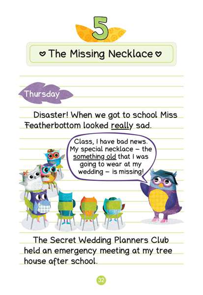 3 A Woodland Wedding 5 The Missing Necklace -- 绘本听读宝在线台词全文