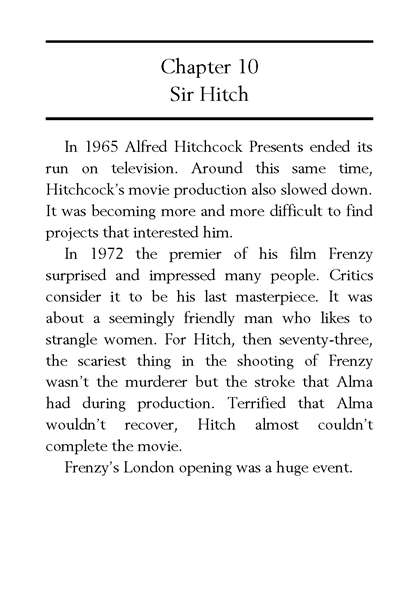 37 Who Was Alfred Hitchcock 11 Sir Hitch -- 绘本听读宝在线台词全文