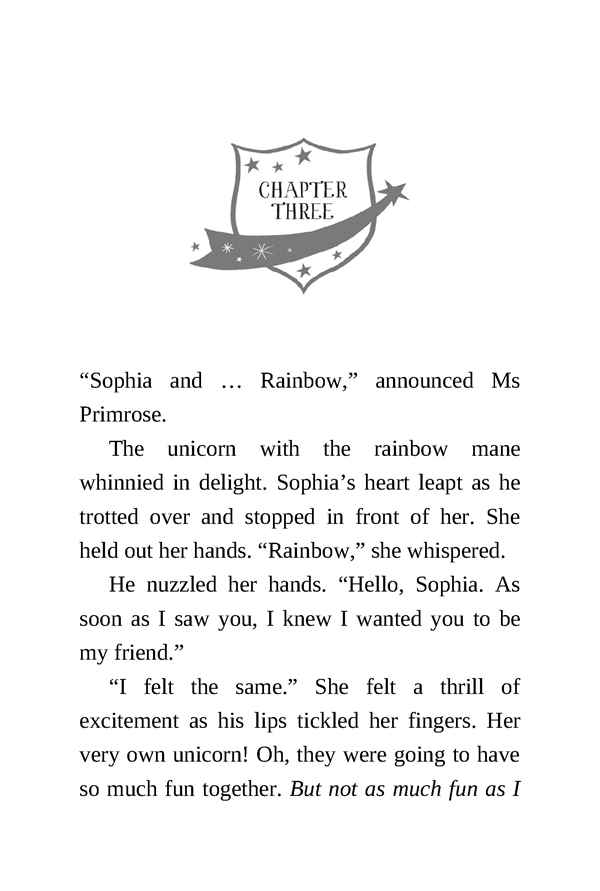 1 Sophia and Rainbow Chapter 3 -- 绘本听读宝在线台词全文