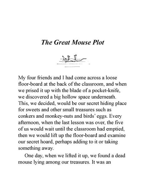 好小子 03 The Great Mouse Plot -- 绘本听读宝在线台词全文