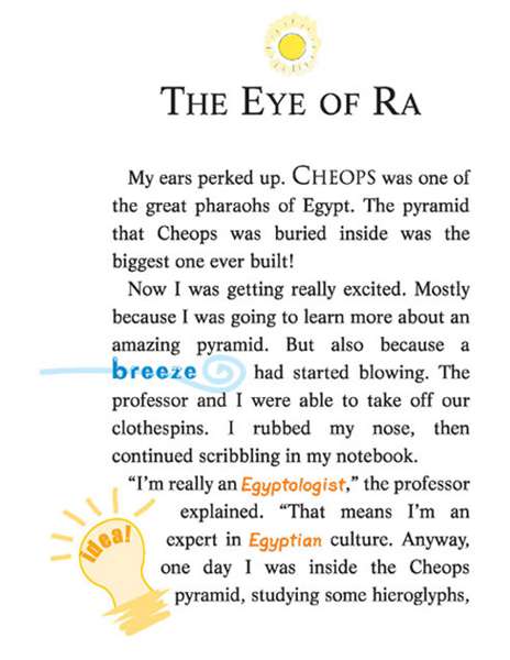 2 The Curse of the Cheese Pyramid 12-THE EYE OF RA -- 绘本听读宝在线台词全文