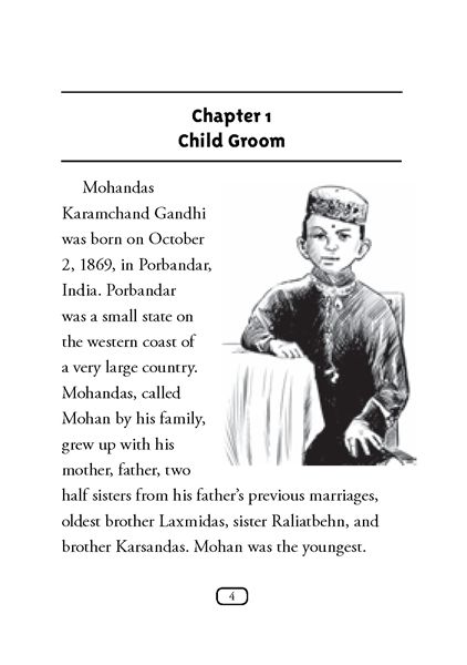 20 Who Was Gandhi 2 Chapter 1 Child Groom -- 绘本听读宝在线台词全文