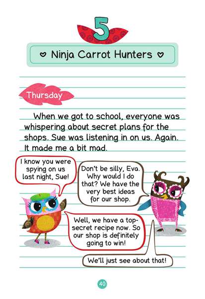 7 The Wildwood Bakery 5 Ninja Carrot Hunters -- 绘本听读宝在线台词全文