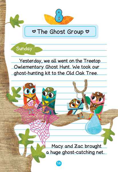 2 Eva Sees a Ghost 8 The Ghost Group -- 绘本听读宝在线台词全文