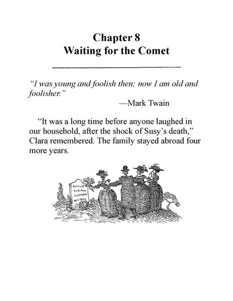 7 Who Was Mark Twain 9 Chapter 8 Waiting for the Comet -- 绘本听读宝在线台词全文
