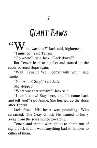 36 Sunlight on the Snow Leopard 7 Giant Paws -- 绘本听读宝在线台词全文