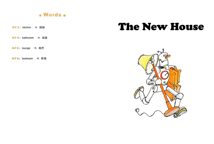 第二辑 The New House -- 绘本听读宝在线台词全文