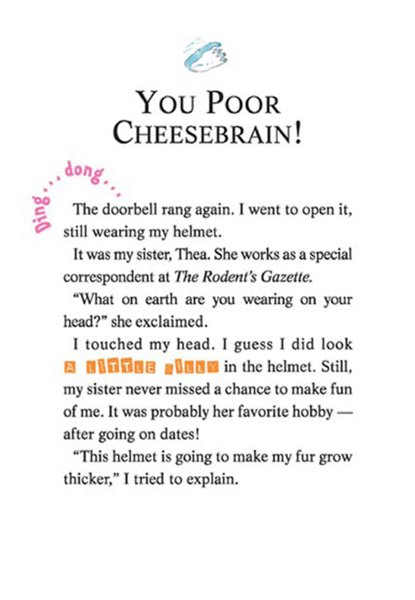 4 I'm Too Fond of My Fur! 04-YOU POOR CHEESEBRAIN! -- 绘本听读宝在线台词全文