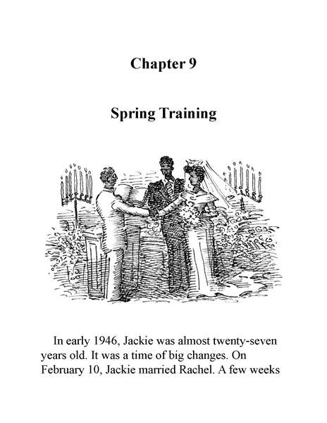 24 Who Was Jackie Robinson 10 Chapter 9 Spring Training -- 绘本听读宝在线台词全文