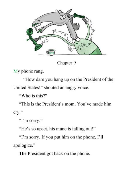 2 The President's Mane Is Missing Chapter 9 -- 绘本听读宝在线台词全文