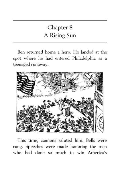 38 Who Was Ben Franklin 8 A Rising Sun -- 绘本听读宝在线台词全文