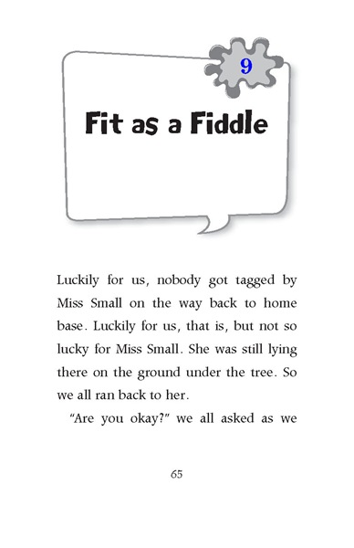 5 Miss Small Is Off the Wall 9 Ch9-Fit as a Fiddle -- 绘本听读宝在线台词全文