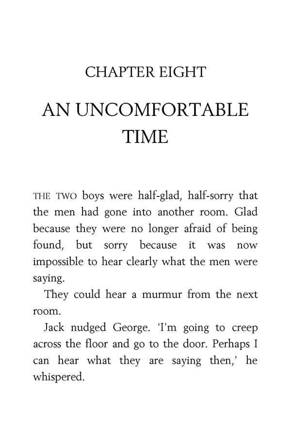4 Secret Seven On The Trail 8 AN UNCOMFORTABLE TIME -- 绘本听读宝在线台词全文