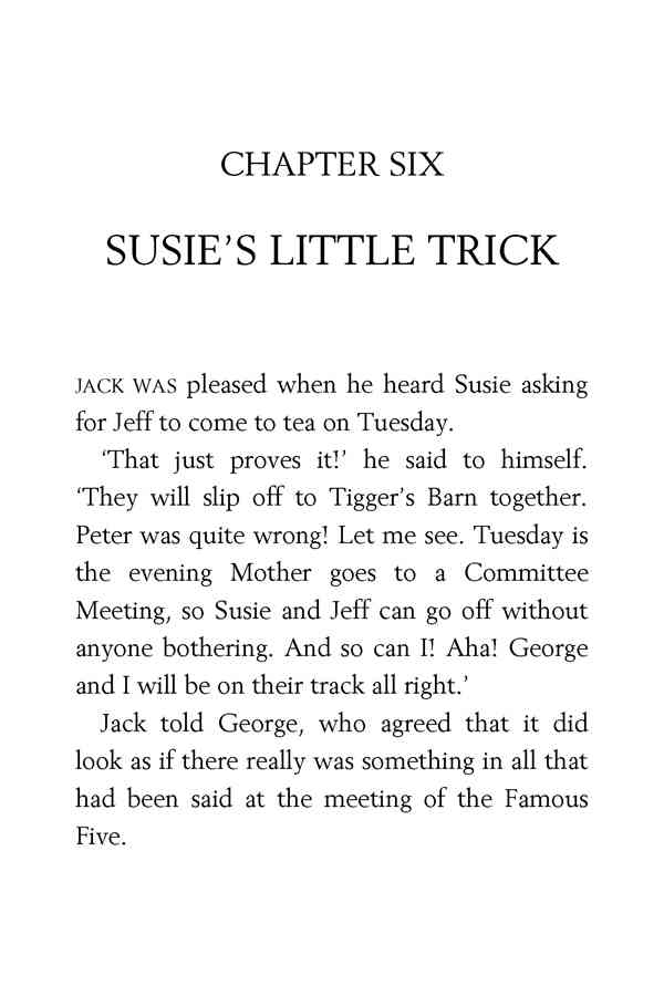 4 Secret Seven On The Trail 6 SUSIE’S LITTLE TRICK -- 绘本听读宝在线台词全文