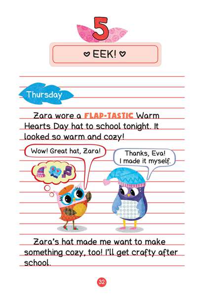 5 Warm Hearts Day 5 EEK! -- 绘本听读宝在线台词全文