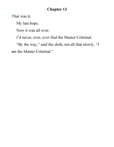 3 The Goat Who Chewed Too Much Chapter 13 -- 绘本听读宝在线台词全文