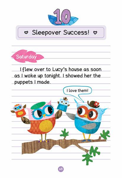 4 Eva and the New Owl 10 Sleepover Success! -- 绘本听读宝在线台词全文