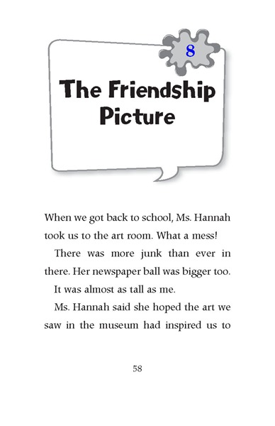 4 Ms Hannah Is Bananas 8 Ch8-The Friendship Picture -- 绘本听读宝在线台词全文