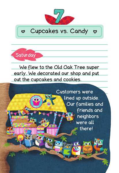 7 The Wildwood Bakery 7 Cupcakes vs. Candy -- 绘本听读宝在线台词全文