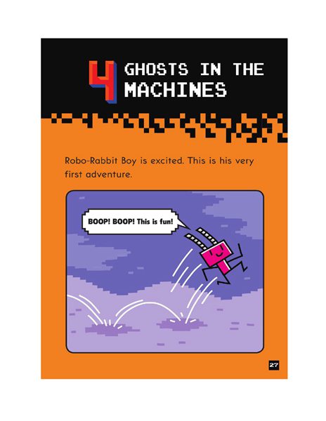 7 Robo-Rabbit Boy Go 4 GHOSTS IN THE MACHINES -- 绘本听读宝在线台词全文
