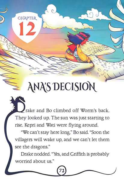 2 Saving the Sun Dragon 12 Ana's Decision -- 绘本听读宝在线台词全文