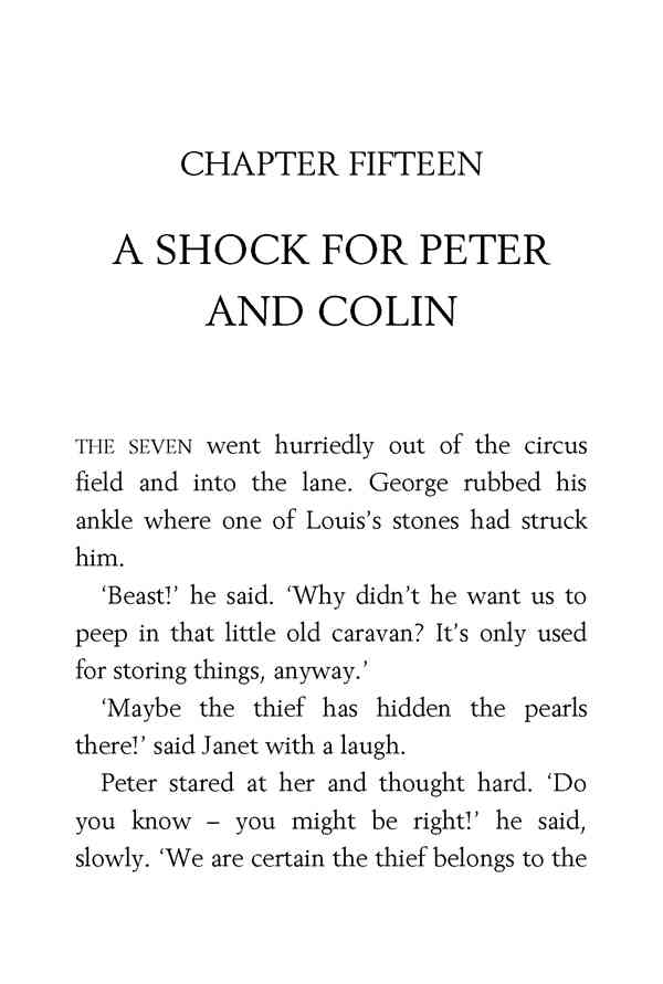 2 Secret Seven Adventure 15 A SHOCK FOR PETER AND COLIN -- 绘本听读宝在线台词全文