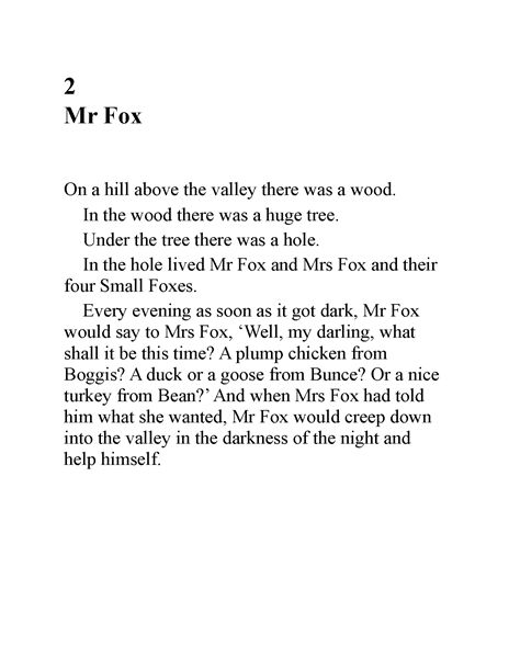 了不起的狐狸爸爸 02 Mr Fox -- 绘本听读宝在线台词全文